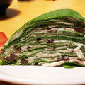 さと＠まっちゃん's cooksnap of when they made 至福のひととき♪濃厚抹茶のミルクレープ.