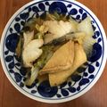 クックメダカッチ☆'s cooksnap of when they made 甘塩たらと油揚げ白菜の小鉢✿.
