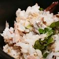 yukoko☆'s cooksnap of when they made 焼き魚の残りで…なんちゃって鯖寿司にぎり.