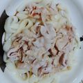 シルベーヌ４１５'s cooksnap of when they made 豚肉きしめん.