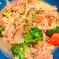 Rinakichi9's cooksnap of when they made 【妊婦食】サバ缶のアクアパッツァ風.