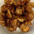 rukukuru's cooksnap of when they made 甘辛手羽先風＊鶏もも肉で子供も食べやすい.