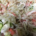 鈴木よしぞう's cooksnap of when they made 切り干し大根とカニカマのすし酢サラダ.