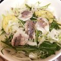 W♡kitchen's cooksnap of when they made 鯵のお刺身マリネサラダ.