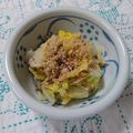 イチゴ、イチゴ。's cooksnap of when they made 白菜とツナ・しめじの酢の物♪.