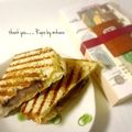 GoGo島みかん's cooksnap of when they made あつあつとろ～り赤福ホットサンド.