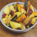 みそだ☻'s cooksnap of when they made 南瓜とさつまいものハニーマスタード炒め.