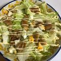 タクミスキー's cooksnap of when they made パリパリッ☆鶏皮と卵のレタスサラダ☆.