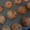 dokukino93's cooksnap of when they made １時間で絶品チョコナッツクッキー！.