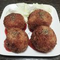 ニノまい's cooksnap of when they made あげない*･ライスコロッケ.