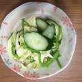 かなゆきさん's cooksnap of when they made キャベツと、よしなと、きゅうりの浅漬け.
