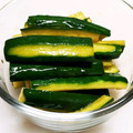ゆきさん、、、。's cooksnap of when they made 簡単！きゅうりの漬け物☆.
