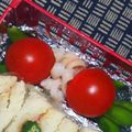 nosso's cooksnap of when they made 弁当すき間に♪カニカマだけで可愛いお花♪.