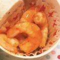 Halü★mama's cooksnap of when they made お弁当に☆調味料2つの簡単エビチリ.