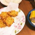 トイピアノ弾きのねこ's cooksnap of when they made 簡単！ついでに！トウモロコシ天ぷら.