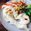 kaokaofood's cooksnap of when they made 我が家で人気の醤油だけの卵焼き.