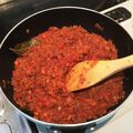 miiguam's cooksnap of when they made 香草香る本格的ボロネーゼ*ミートソース.