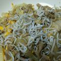 とこぷっぷ's cooksnap of when they made フライパンひとつで！豚バラしらす和風炒め.