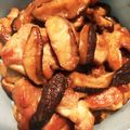 maaaayuu's cooksnap of when they made 鳥モモ肉としいたけの甘辛みそ煮.