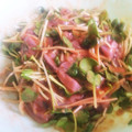 金雨降's cooksnap of when they made 速攻おつまみ☆貝割れ大根といかの塩辛和え.