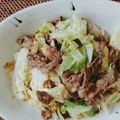 オレンジの雫's cooksnap of when they made 豚バラ肉と春キャベツのバターしょうゆ炒め.