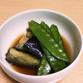 すずなまり's cooksnap of when they made ナスと絹さやの煮浸し.