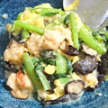 クックSY944O☆'s cooksnap of when they made エビと小松菜ふんわり卵炒め♡彩りあんかけ.