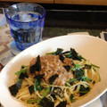 クックSB1SRZ☆'s cooksnap of when they made 油揚げとほうれん草の納豆和風パスタ.