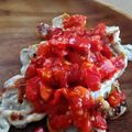 ととろ's cooksnap of when they made 豚肉のしそチーズ焼き☆トマトソース.