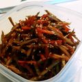 nammy's cooksnap of when they made しっとり味染み☆簡単きんぴらごぼう.
