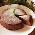 クックloveまま☆'s cooksnap of when they made 材料3つ♡フロマージュ ガトーショコラ♡.