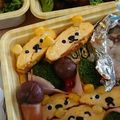 やじきょ's cooksnap of when they made ♡キャラ弁・お弁当に簡単くまさん卵焼き♡.
