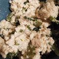 ももpppp's cooksnap of when they made 大根の葉っぱの白和え.