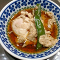 あかめレンジャー's cooksnap of when they made さやえんどうの落とし卵煮.