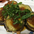 tutocook's cooksnap of when they made うちの揚げなすのタレ。海老はさみ揚げ.