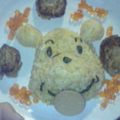 ゆうひﾏﾏﾝ's cooksnap of when they made プーさん大好き♪弁当（キャラ弁）.