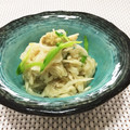 フジぽん's cooksnap of when they made 切干大根とえのき茸の餡かけ風　山葵のせ.