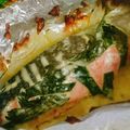 あいたん999's cooksnap of when they made 鮭のしそマヨチーズホイル焼き.