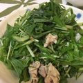 ペカチュー's cooksnap of when they made 薬味たっぷり！水菜の冷しゃぶサラダ.