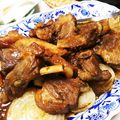 おなかがグウ～'s cooksnap of when they made 圧力鍋で☆絶品やわらかスペアリブ☆.
