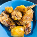 mokonyan04's cooksnap of when they made 簡単！激うま❗手羽先とじゃが芋のうま煮.