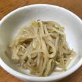 家鳴り's cooksnap of when they made ☆簡単！やみつき！もやしナムル☆.