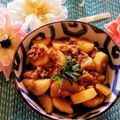ももちゃんのれしぴ's cooksnap of when they made 漂わせるイイ女♡豚肉と長芋の煮物.