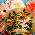ももちゃんのれしぴ's cooksnap of when they made 豆苗と大根と人参のまぜまぜサラダ.
