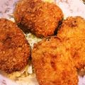 ☆megrim☆'s cooksnap of when they made キーマカレーの残りで！本格カレーコロッケ.