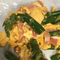 ロリポップ☆'s cooksnap of when they made 超速！アスパラベーコンふわふわ卵.