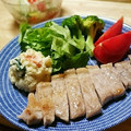 ジュスカ's cooksnap of when they made 簡単！豚ロースの塩こうじ漬け焼き.