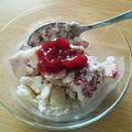 ぽよぽよちぃ's cooksnap of when they made 材料２つ！いちごジャムで。苺豆腐アイス.