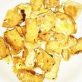 おケロ☆'s cooksnap of when they made 新Ｂ級グルメ(？)☆がんもどきの卵とじ丼.