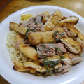 単！！'s cooksnap of when they made パリ②油揚げとらっきょう漬けの冷やし中華.